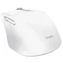 Trust Mouse Inalámbrico Bluetooth/2.4GHz, 7 Botones, 800-3200 DPI Ajustable, Recargable, Color Blanco